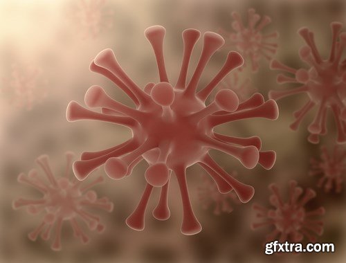 Virus and Microorganisms - 25xUHQ JPEG