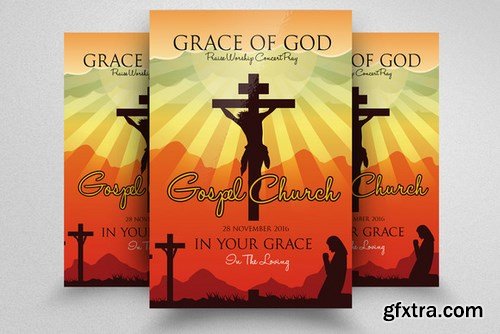 CM - 6 Jesus Church Flyer Bundle 614688 CM - 6 Jesus Church Flyer Bundle 614688