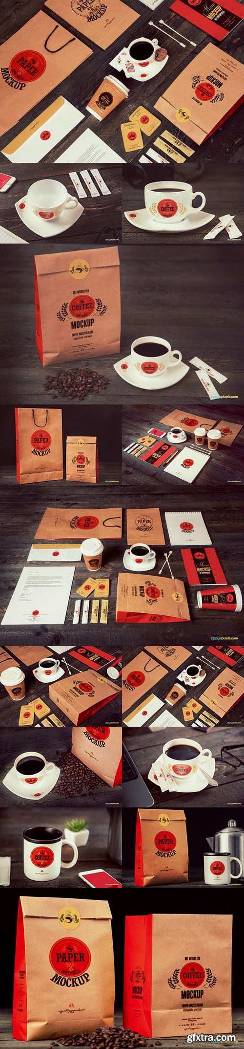 CM - Coffee Branding & Packaging Mockups 561277
