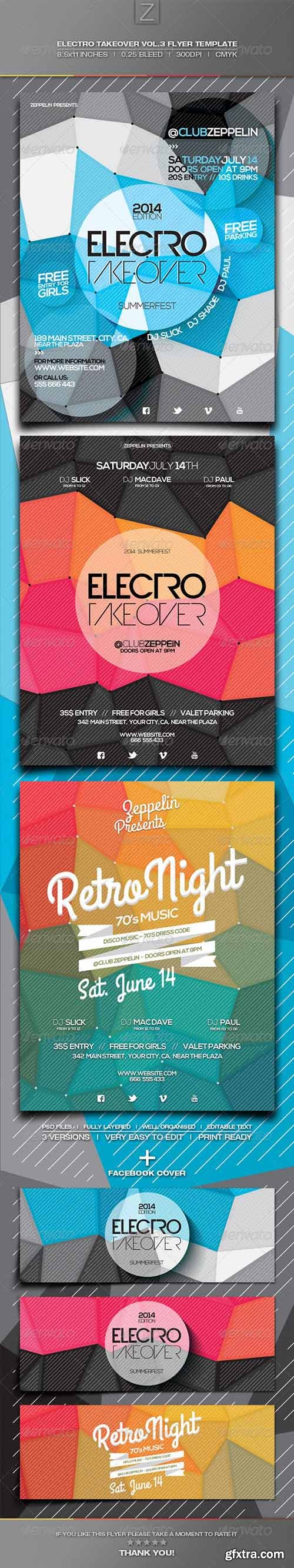 GraphicRiver - Electro Takeover Vol.3 Flyer Template 6891266 GraphicRiver - Electro Takeover Vol.3 Flyer Template 6891266