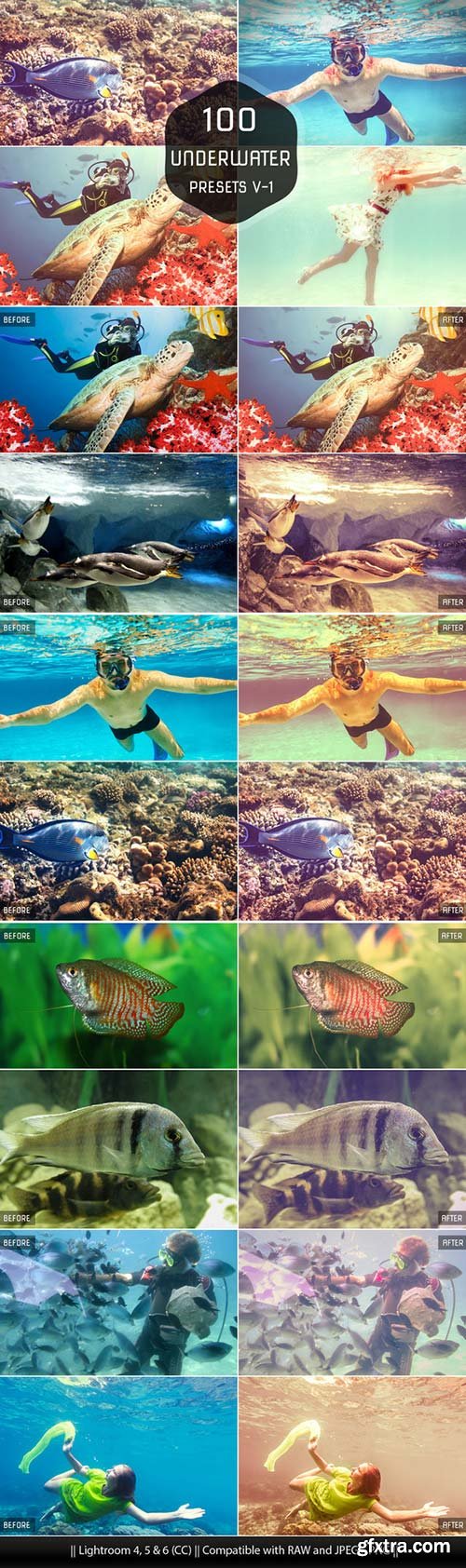 CM - (Sale) Underwater Lightroom Presets 106337 CM - (Sale) Underwater Lightroom Presets 106337