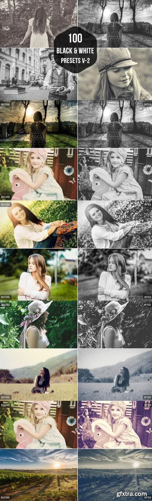 CM - 100 B&W Lightroom Presets 123312 CM - 100 B&W Lightroom Presets 123312