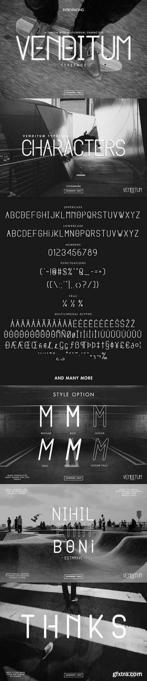 CM - Venditum Typeface 645035 CM - Venditum Typeface 645035