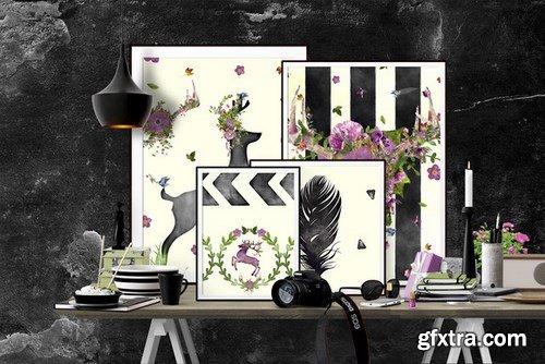 CM - 36 Watercolor Pattern and Background 231646 CM - 36 Watercolor Pattern and Background 231646