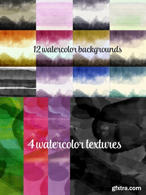 CM - 36 Watercolor Pattern and Background 231646 CM - 36 Watercolor Pattern and Background 231646