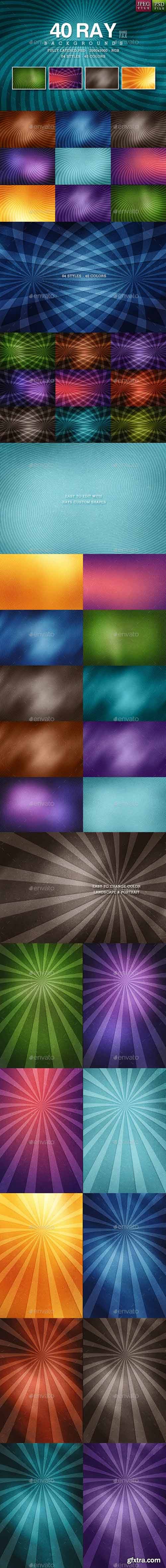 GraphicRiver - 40 Ray Backgrounds - 04 Styles 12271414 GraphicRiver - 40 Ray Backgrounds - 04 Styles 12271414