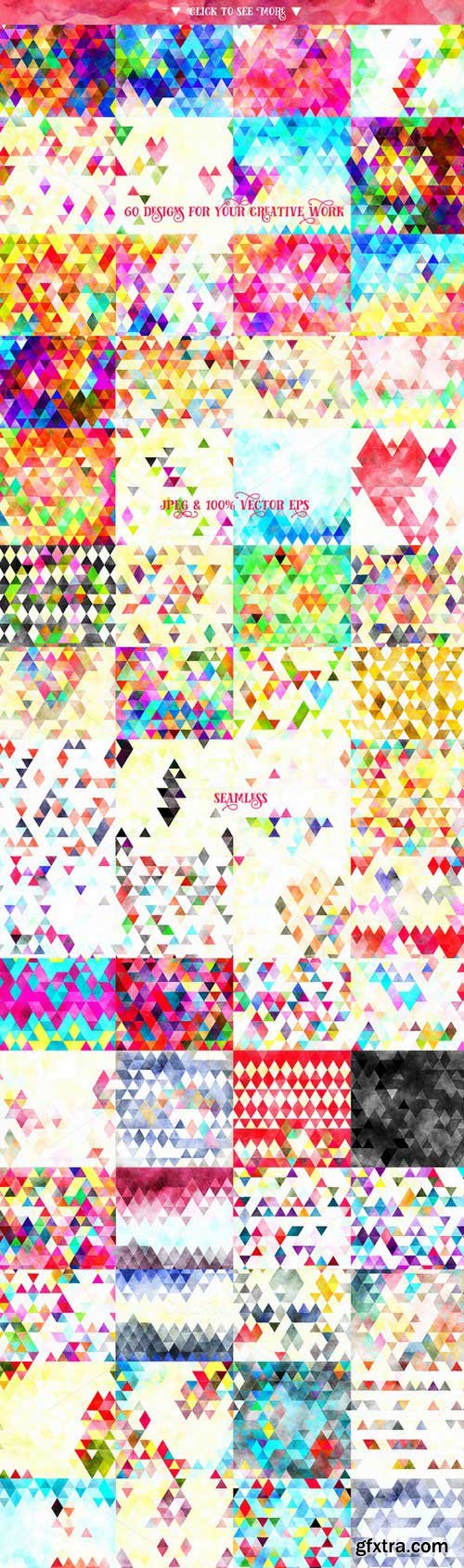 CM - 60 Seamless Watercolor Backgrounds 2 245280 CM - 60 Seamless Watercolor Backgrounds 2 245280