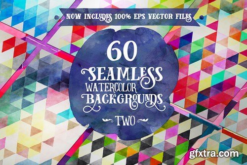 CM - 60 Seamless Watercolor Backgrounds 2 245280 CM - 60 Seamless Watercolor Backgrounds 2 245280