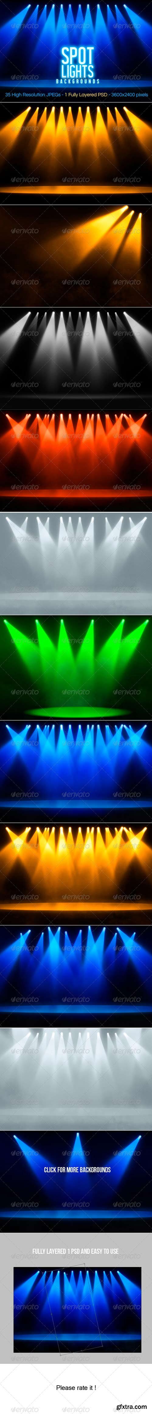 GraphicRiver - Spotlights Backgrounds 4120432 GraphicRiver - Spotlights Backgrounds 4120432