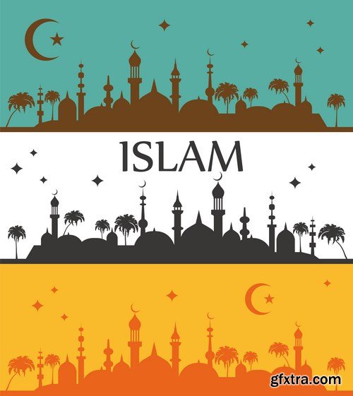 Islamic &amp; Arabic Design 7 - 25xEPS