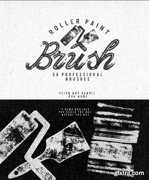 CM - Roller Paint Brush + Bonus 301298 CM - Roller Paint Brush + Bonus 301298