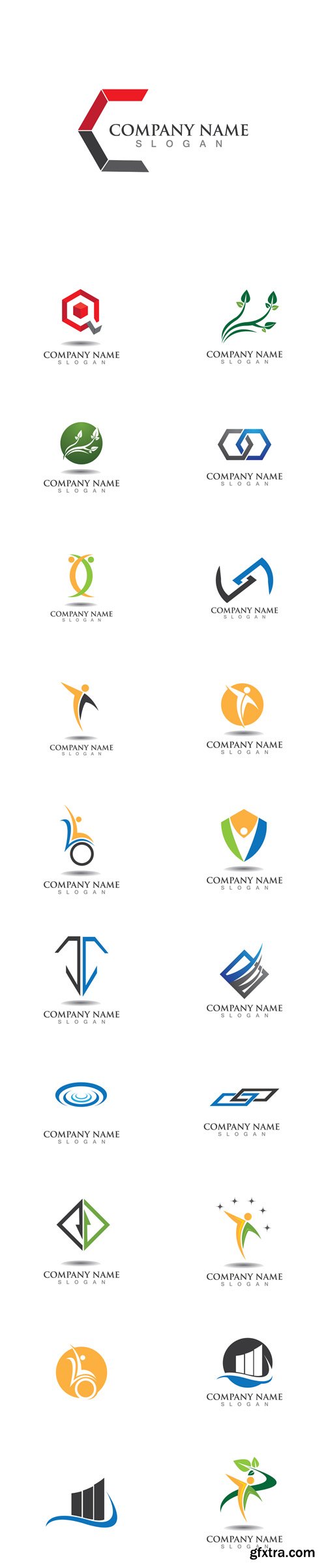 Vector Set - 21 Business Logos Vector Set - 21 Business Logos