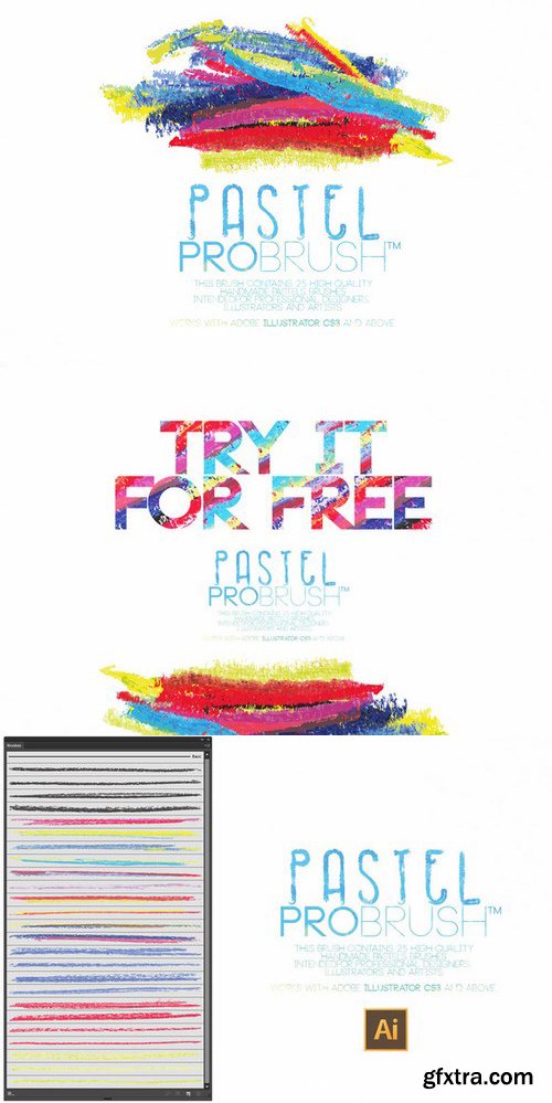 CM - Pastels - ProBrush™ 71105 CM - Pastels - ProBrush™ 71105