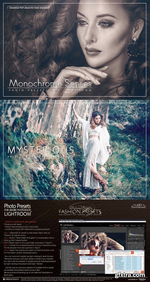 CM - Presets for Lightroom / Fashion 648316 CM - Presets for Lightroom / Fashion 648316