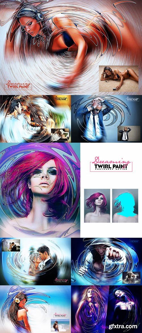 CM - Dreaming - Twirl Paint Action 650491 CM - Dreaming - Twirl Paint Action 650491