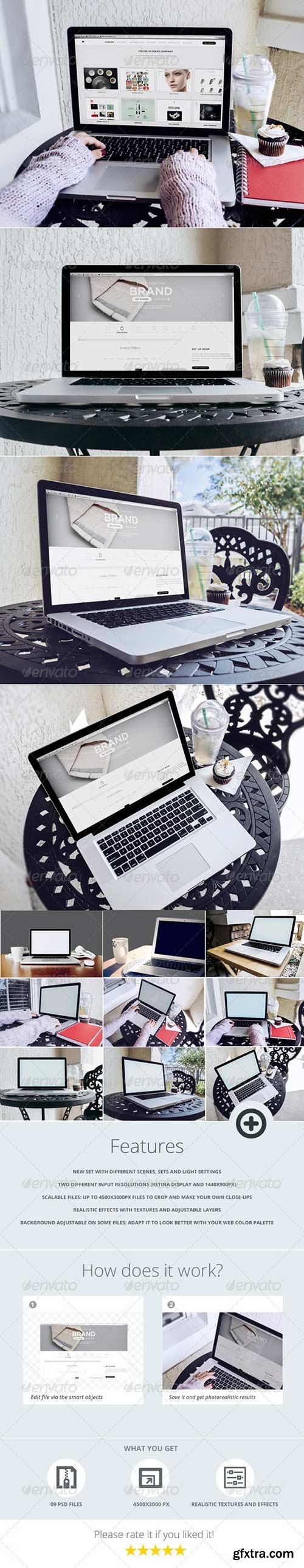 GraphicRiver - Laptop 