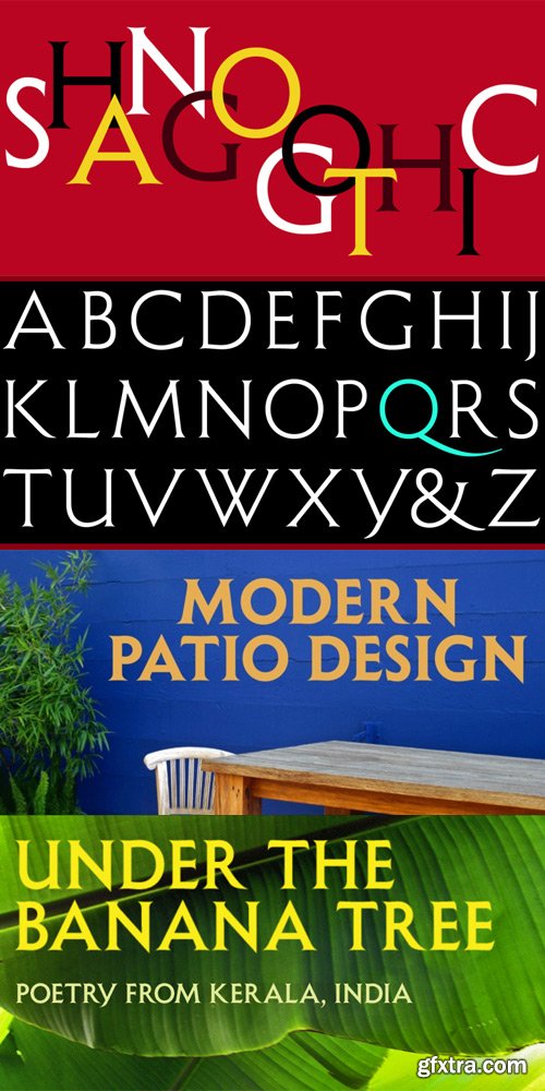 Shango Gothic Font Family $117 Shango Gothic Font Family $117