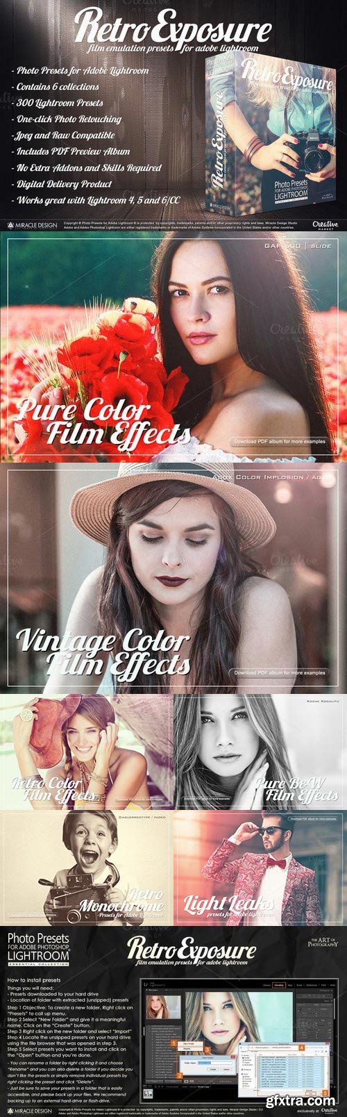 CM - Presets for Lightroom Retro Exposure 651277