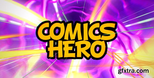 Videohive Comics Hero (Broadcast Pack) 15644476