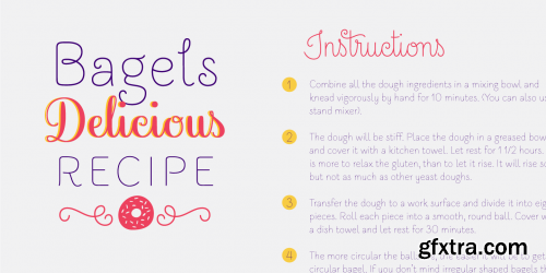 Culinary Font Family 10xOTF