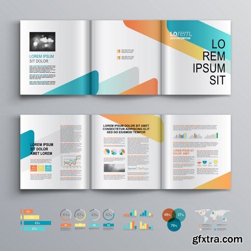 Brochure Template Design - 25xEPS