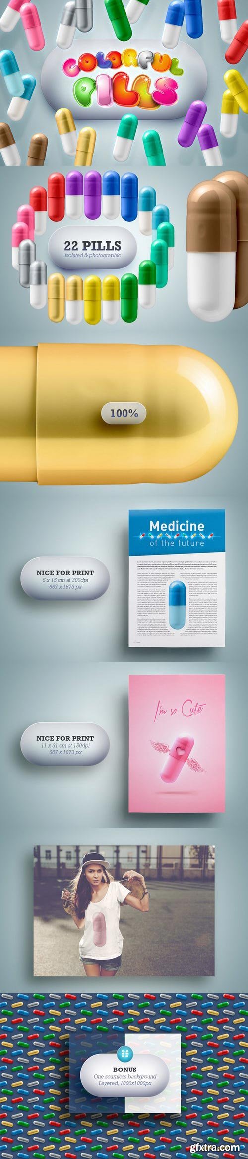 CM - Colorful Pills 423034 CM - Colorful Pills 423034