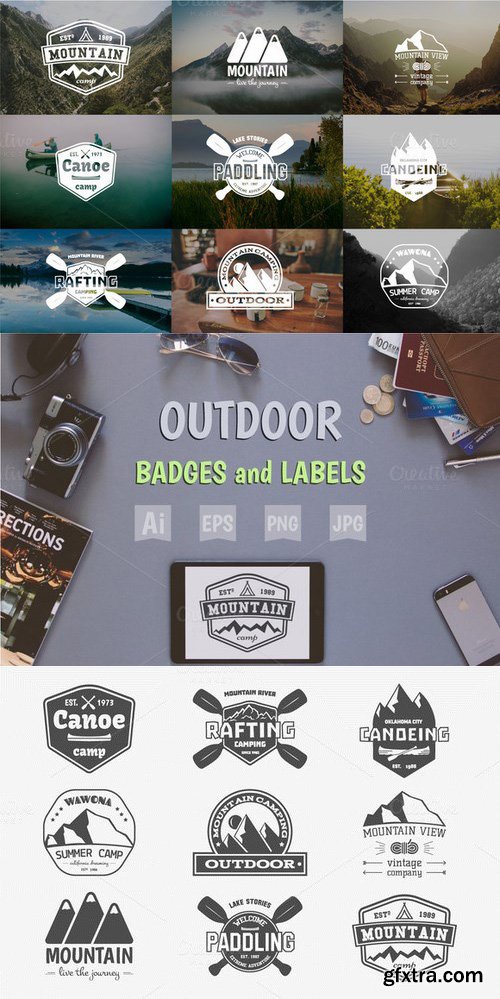 CM - 9 Extreme Outdoor Badges and Labels 341807 CM - 9 Extreme Outdoor Badges and Labels 341807