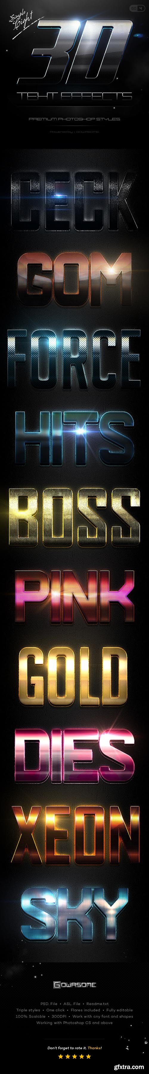 GraphicRiver Simple 3D Light Text Effects GO.4 11713275