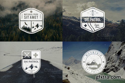 CM - UPDATE 25 Adventure Badges & Logos 342371 CM - UPDATE 25 Adventure Badges & Logos 342371