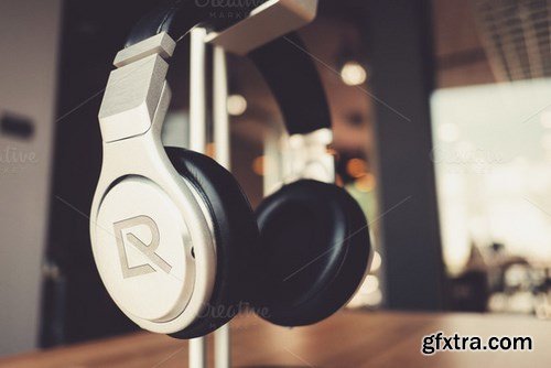 CM - Headphone/Headset Logo Mock-up 1 667381 CM - Headphone/Headset Logo Mock-up 1 667381