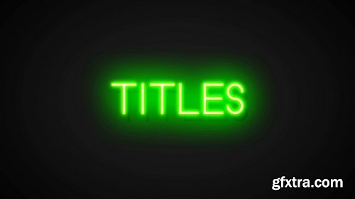 Pond5 Neon Text Effects Toolkit - 3D Animated Color Glow Text Titles Effect Intro 060647714