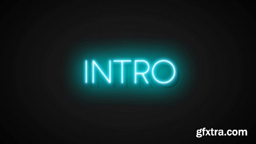 Pond5 Neon Text Effects Toolkit - 3D Animated Color Glow Text Titles Effect Intro 060647714