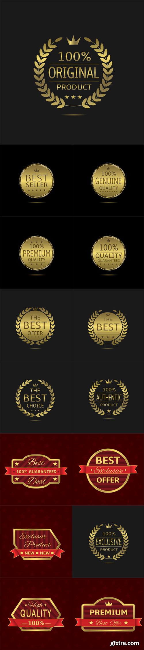 Vector Set - High Quality Labels Vector Set - High Quality Labels