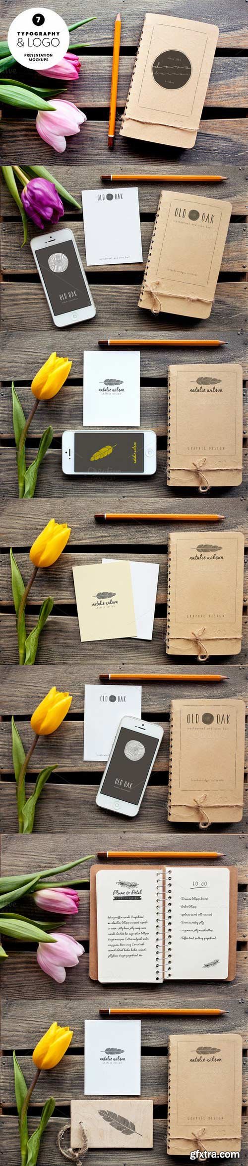 CM - Logo/typography presentation mockups 652772 CM - Logo/typography presentation mockups 652772