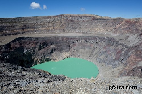 Collection crater cavity in the ground meteor pit nature landscape lake in the crater 25 HQ Jpeg