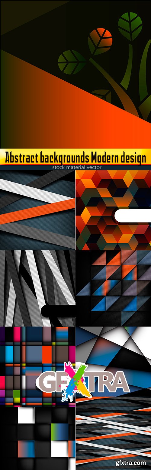 Abstract backgrounds Modern design