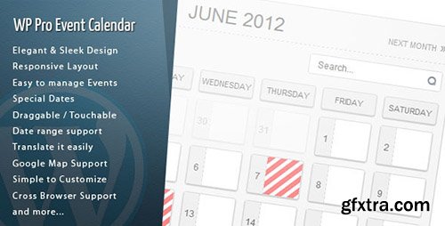 CodeCanyon - Wordpress Pro Event Calendar v2.8 - 2485867