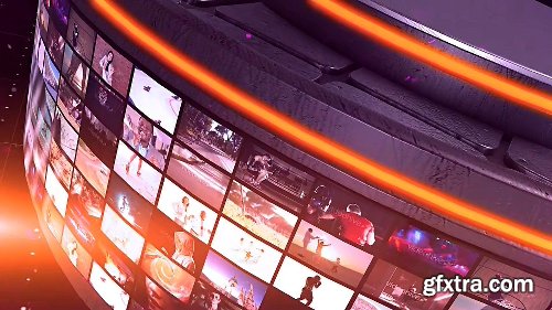 Videohive Video Wall Logo 13787115