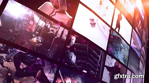 Videohive Video Wall Logo 13787115