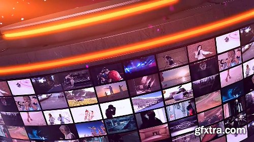 Videohive Video Wall Logo 13787115