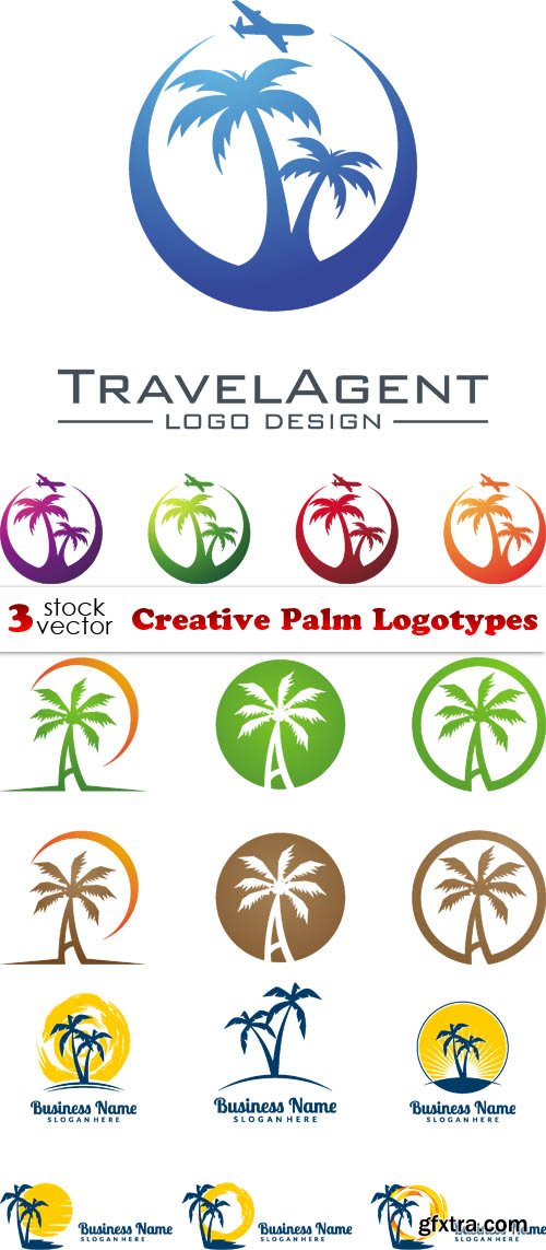 Vectors - Creative Palm Logotypes
