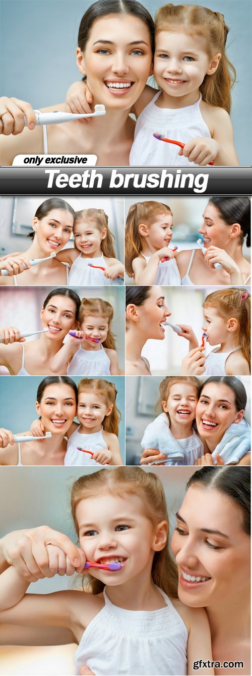 Teeth brushing - 7 UHQ JPEG