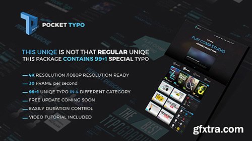 Videohive - Pocket Typo - Motion Text Package - 15865771 Videohive - Pocket Typo - Motion Text Package - 15865771