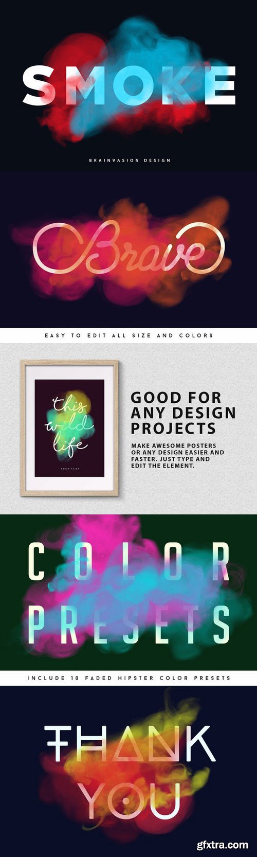 CM - Smoke Type for Photoshop 659422 CM - Smoke Type for Photoshop 659422