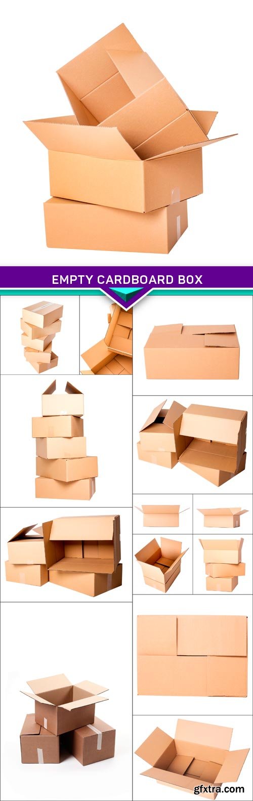 Empty cardboard box 14x JPEG