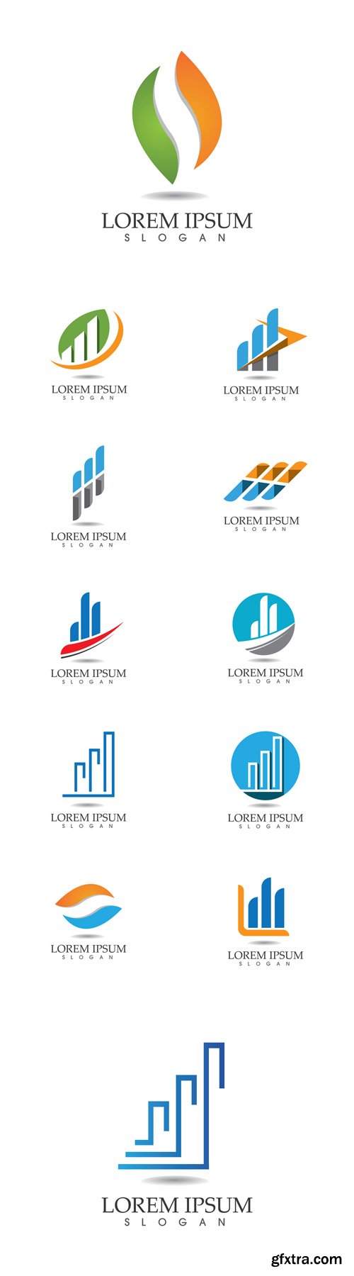 Vector Set - 12 Finance Logos Vector Set - 12 Finance Logos