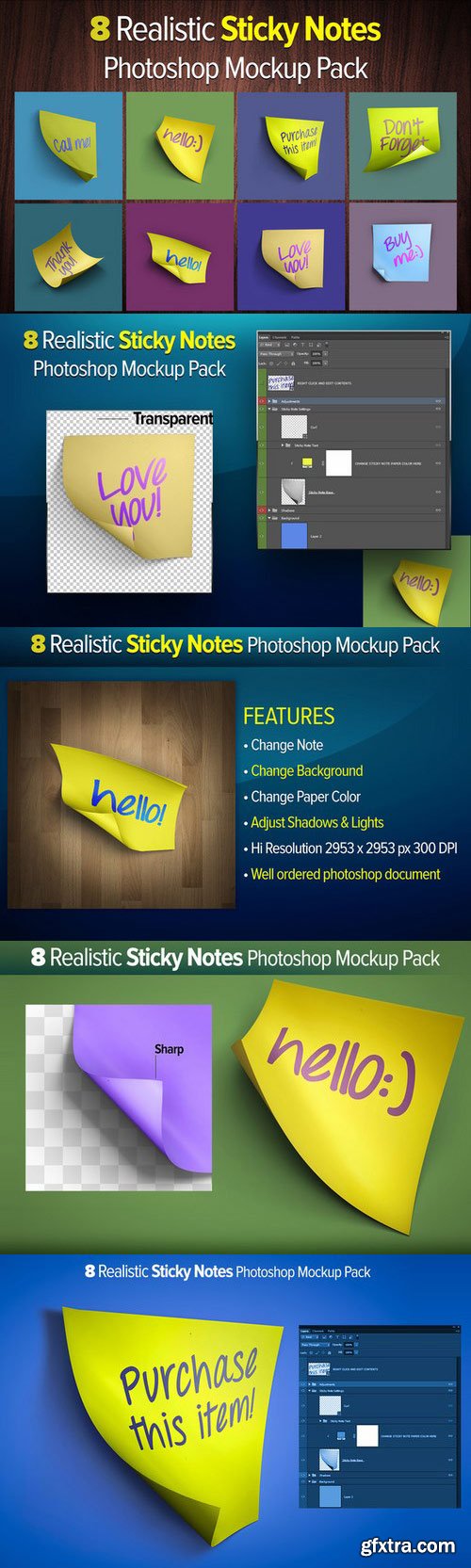 CM - Sticky Notes PS Mockups 671076 CM - Sticky Notes PS Mockups 671076