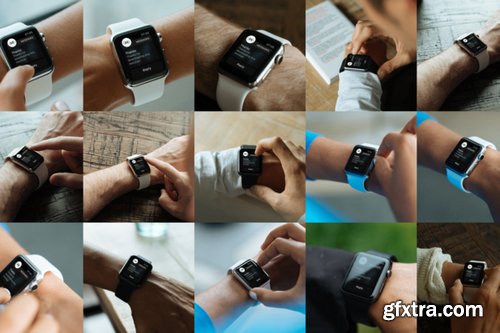 CM - 15 Apple Watch Real Photo Mockups 667838 CM - 15 Apple Watch Real Photo Mockups 667838