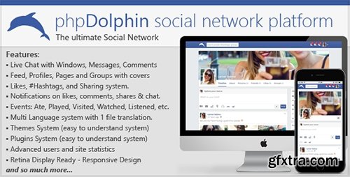 CodeCanyon - phpDolphin v2.0.8 - Social Network Platform - 5158794
