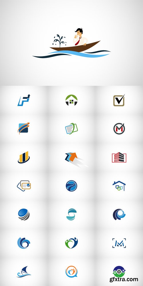 Vector Set - 22 Different Logos V2